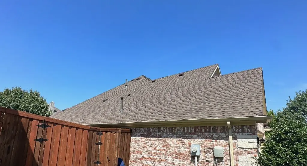 Completed roof replacement project in Perinton